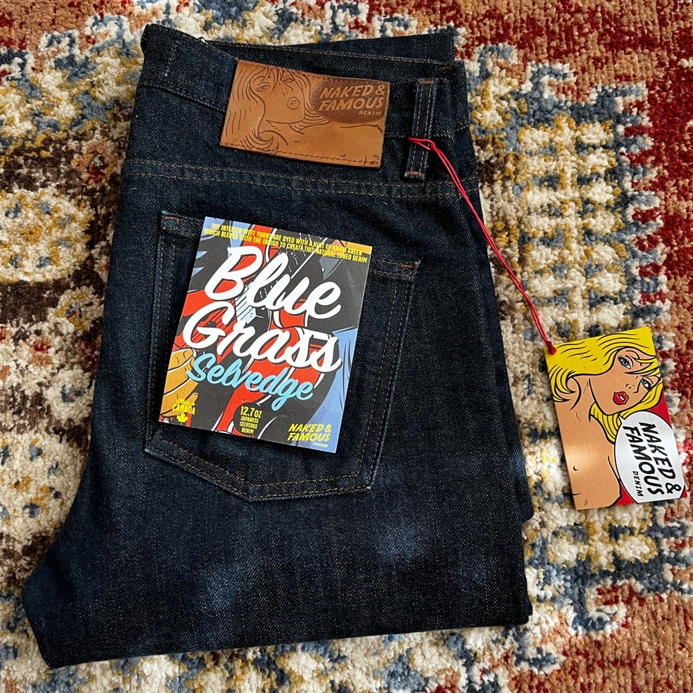 Naked and Famous Superguy Selvedge Jeans